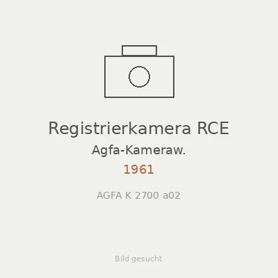 Registrierkamera RCE