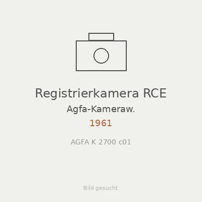 Registrierkamera RCE