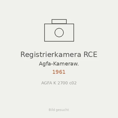 Registrierkamera RCE