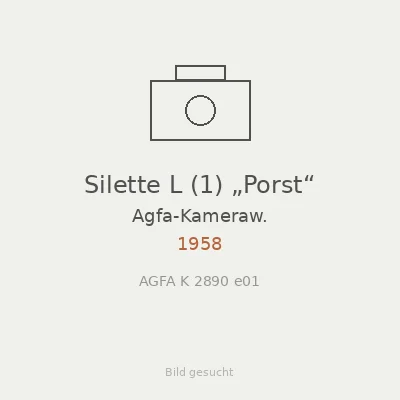 Silette L (1) „Porst“