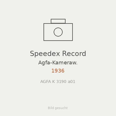 Speedex Record