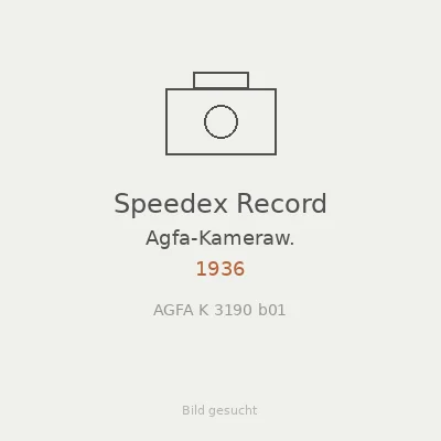 Speedex Record