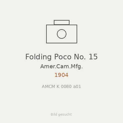 Folding Poco No. 15