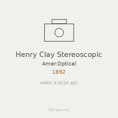 Henry Clay Stereoscopic