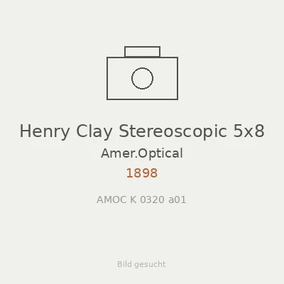 Henry Clay Stereoscopic 5x8