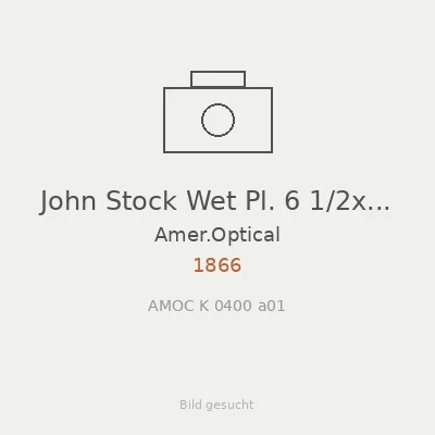 John Stock Wet Pl. 6 1/2x8 1/2