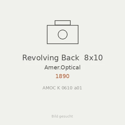 Revolving Back  8x10