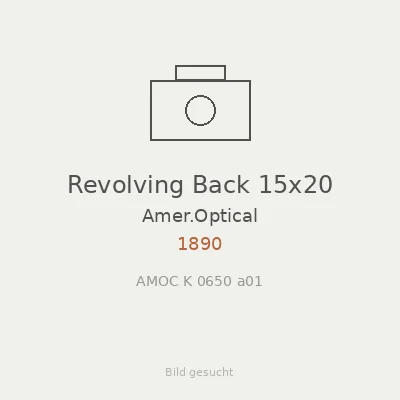 Revolving Back 15x20