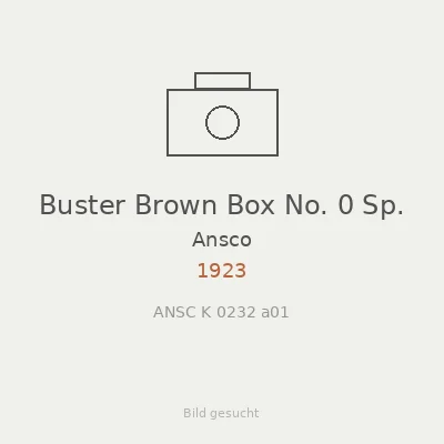 Buster Brown Box No. 0 Sp.