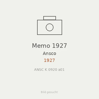 Memo 1927