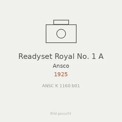 Readyset Royal No. 1 A