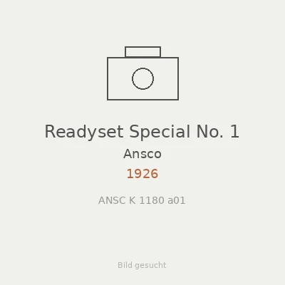 Readyset Special No. 1