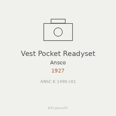Vest Pocket Readyset