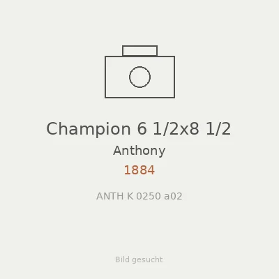 Champion 6 1/2x8 1/2
