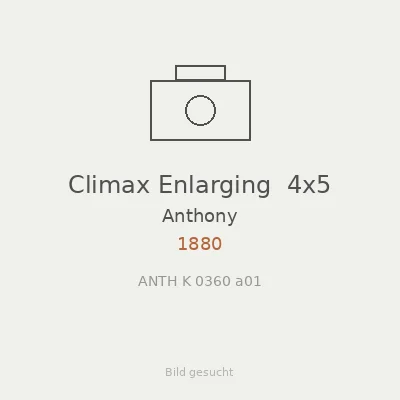 Climax Enlarging  4x5