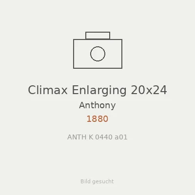 Climax Enlarging 20x24