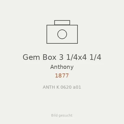 Gem Box 3 1/4x4 1/4