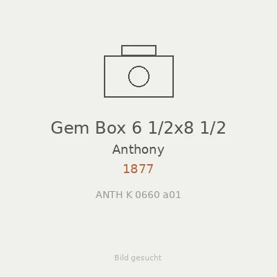 Gem Box 6 1/2x8 1/2