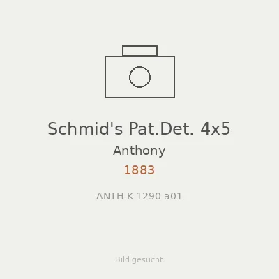 Schmid's Pat.Det. 4x5