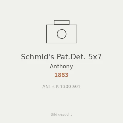 Schmid's Pat.Det. 5x7