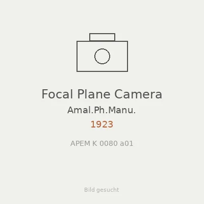 Focal Plane Camera
