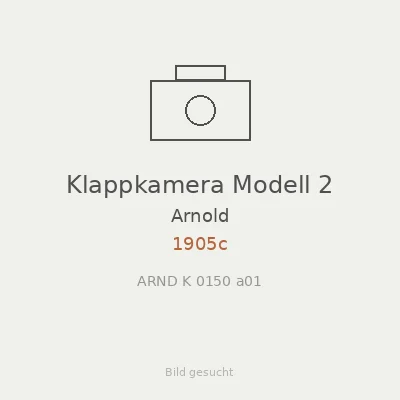 Klappkamera Modell 2