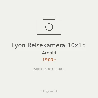 Lyon Reisekamera 10x15