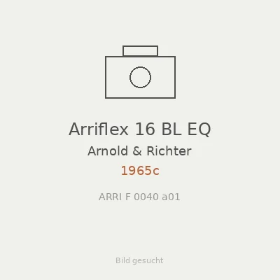 Arriflex 16 BL EQ