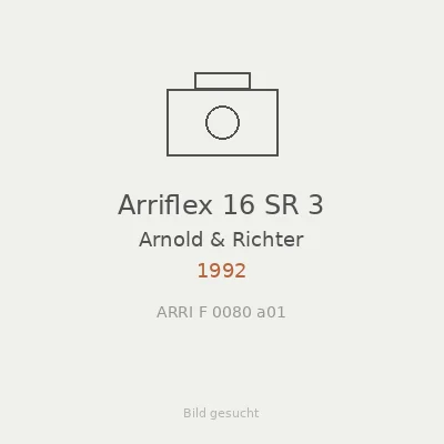 Arriflex 16 SR 3