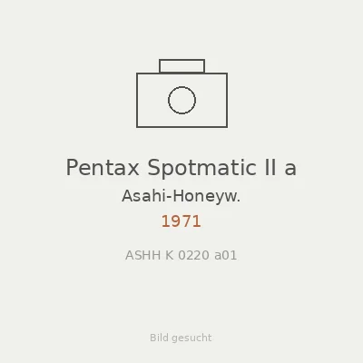 Pentax Spotmatic II a