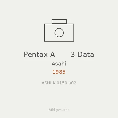 Pentax A       3 Data