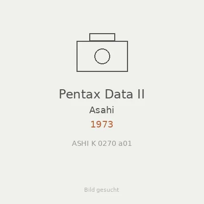 Pentax Data II