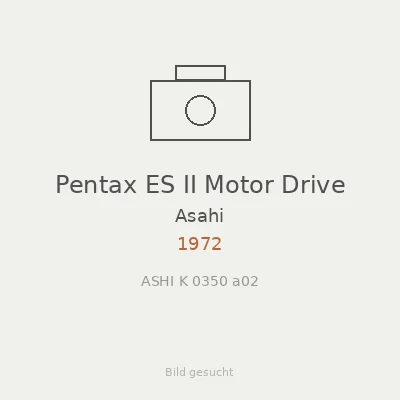 Pentax ES II Motor Drive