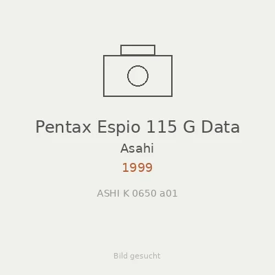 Pentax Espio 115 G Data