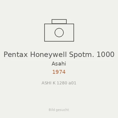 Pentax Honeywell Spotm. 1000