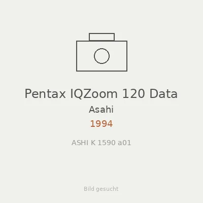 Pentax IQZoom 120 Data