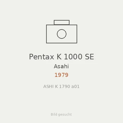 Pentax K 1000 SE