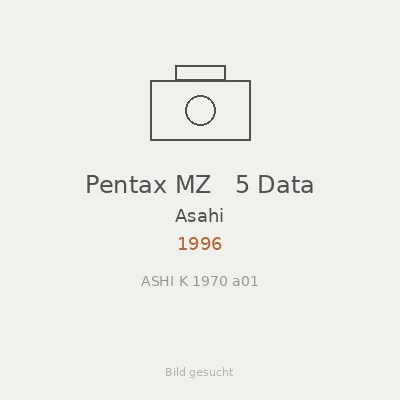 Pentax MZ   5 Data