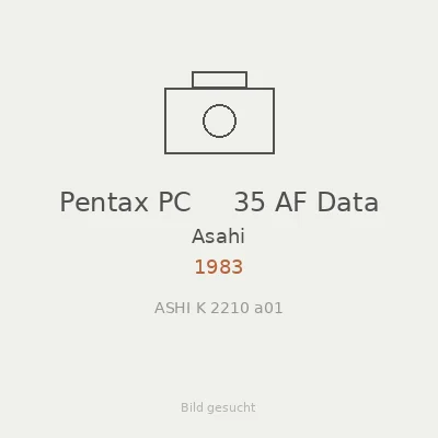 Pentax PC     35 AF Data