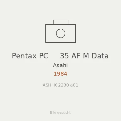 Pentax PC     35 AF M Data