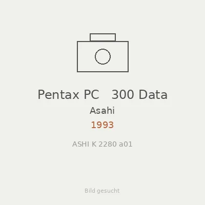 Pentax PC   300 Data