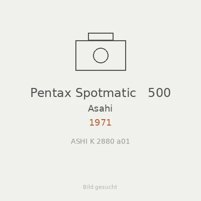Pentax Spotmatic   500