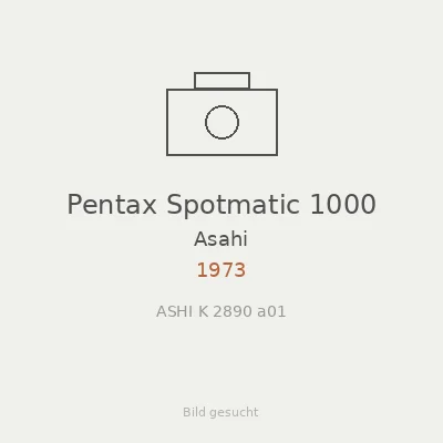 Pentax Spotmatic 1000