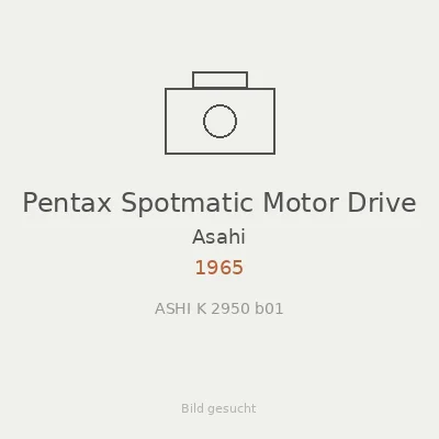 Pentax Spotmatic Motor Drive