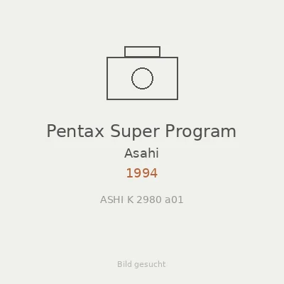Pentax Super Program