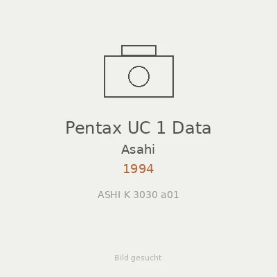 Pentax UC 1 Data