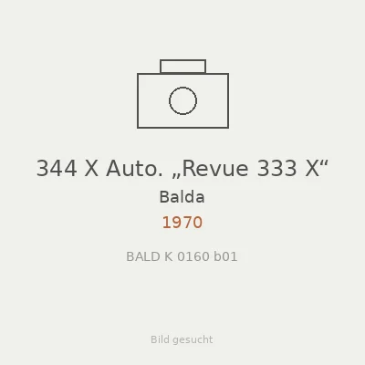 344 X Auto. „Revue 333 X“