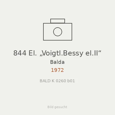 844 El. „Voigtl.Bessy el.II“