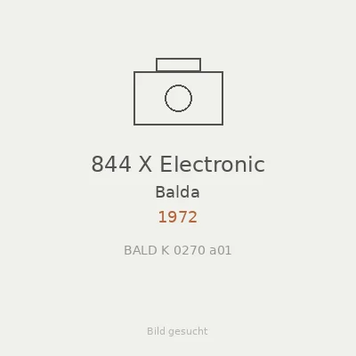 844 X Electronic
