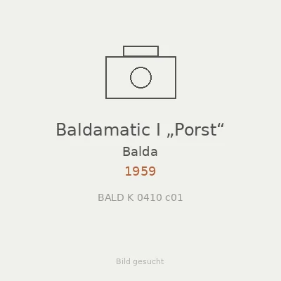 Baldamatic I „Porst“